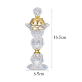 Maxbell Crystal Bakhoor Burner Arab Style Incenser Holder for SPA Yoga Aromatherapy B