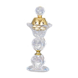 Maxbell Crystal Bakhoor Burner Arab Style Incenser Holder for SPA Yoga Aromatherapy B