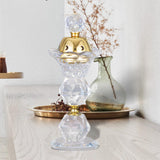 Maxbell Crystal Bakhoor Burner Arab Style Incenser Holder for SPA Yoga Aromatherapy B