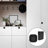 Maxbell Biometric Fingerprint Lock Drawer Cabinet Wooden Box Furniture Touchscreen