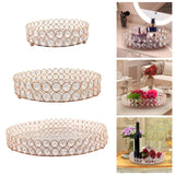 Maxbell Mirror Vanity Tray Dresser Display Organizers Serving Tray 9.84x2.36inch