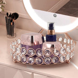 Maxbell Mirror Vanity Tray Dresser Display Organizers Serving Tray 9.84x2.36inch