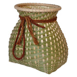 Maxbell Bamboo Basket Planter Vase Organizer for Floral Arrangement Kitchen Home 12x16cm