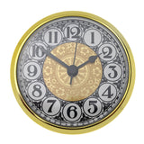 Maxbell Clock Movement Home Decor Movement Insert Clock Faces for Bedroom Kitchen