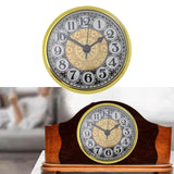 Maxbell Clock Movement Home Decor Movement Insert Clock Faces for Bedroom Kitchen