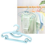 Maxbell 10x Kids Clothes Hanger Laundry Dryer for Clothes Shirts Dresses Blue