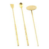 Maxbell Incense Tool DIY Fragrance Aroma Spoon Shovel Ash Press for Tea House Office
