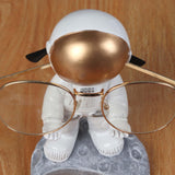Maxbell Astronaut Glasses Holder Eyeglasses Display Stand Decor Standing on two feet