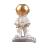 Maxbell Astronaut Glasses Holder Eyeglasses Display Stand Decor Standing on two feet