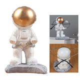 Maxbell Astronaut Glasses Holder Eyeglasses Display Stand Decor Standing on two feet