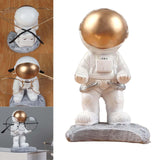 Maxbell Astronaut Glasses Holder Eyeglasses Display Stand Decor Standing on two feet