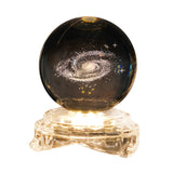 Maxbell Crystal Ball Night Lamp USB Power Supply for Decoration Anniversary Gifts Milky Way