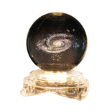 Maxbell Crystal Ball Night Lamp USB Power Supply for Decoration Anniversary Gifts Milky Way