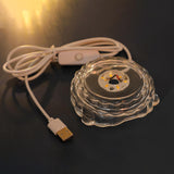 Maxbell Crystal Ball Night Lamp USB Power Supply for Decoration Anniversary Gifts Milky Way