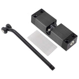Maxbell Stainless Steel Spring Door Closer Automatic Adjustable Self Closing Black