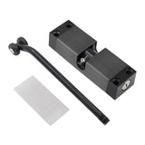Maxbell Stainless Steel Spring Door Closer Automatic Adjustable Self Closing Black