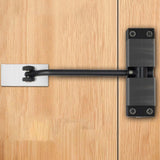 Maxbell Stainless Steel Spring Door Closer Automatic Adjustable Self Closing Black
