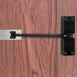 Maxbell Stainless Steel Spring Door Closer Automatic Adjustable Self Closing Black