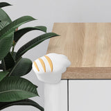 Maxbell 4x Cat Paw Table Corner Protector Edge Guard for Furniture Cabinet Cupboard Gray