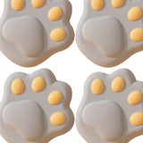 Maxbell 4x Cat Paw Table Corner Protector Edge Guard for Furniture Cabinet Cupboard Gray