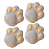 Maxbell 4x Cat Paw Table Corner Protector Edge Guard for Furniture Cabinet Cupboard Gray