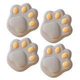 Maxbell 4x Cat Paw Table Corner Protector Edge Guard for Furniture Cabinet Cupboard Gray