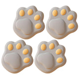 Maxbell 4x Cat Paw Table Corner Protector Edge Guard for Furniture Cabinet Cupboard Gray