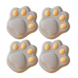 Maxbell 4x Cat Paw Table Corner Protector Edge Guard for Furniture Cabinet Cupboard Gray
