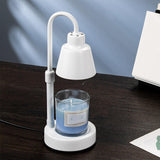 Maxbell Electric Candle Warmer Lamp Bedside Lights for Bedroom Study Room Home White