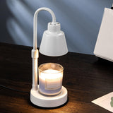 Maxbell Electric Candle Warmer Lamp Bedside Lights for Bedroom Study Room Home White
