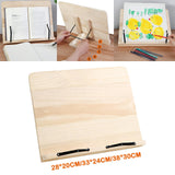 Maxbell Book Stand Durable Drawing Board Bookrest Adjustable Book Holder for Recipes 28cmx20cm