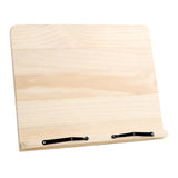 Maxbell Book Stand Durable Drawing Board Bookrest Adjustable Book Holder for Recipes 28cmx20cm