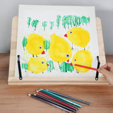 Maxbell Book Stand Durable Drawing Board Bookrest Adjustable Book Holder for Recipes 28cmx20cm