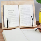Maxbell Book Stand Durable Drawing Board Bookrest Adjustable Book Holder for Recipes 28cmx20cm
