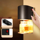 Maxbell Candle Warmer Wax Melter Lamp SPA Decoration Bedroom Living Room Home Button White