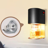 Maxbell Candle Warmer Wax Melter Lamp SPA Decoration Bedroom Living Room Home Button White