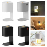 Maxbell Candle Warmer Wax Melter Lamp SPA Decoration Bedroom Living Room Home Button White