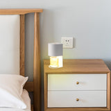 Maxbell Candle Warmer Wax Melter Lamp SPA Decoration Bedroom Living Room Home Button White