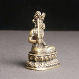 Maxbell Bodhisattva Statue Tibetan Buddha Figurine Zen for Temple Desktop Ornament
