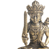 Maxbell Bodhisattva Statue Tibetan Buddha Figurine Zen for Temple Desktop Ornament