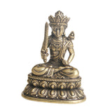 Maxbell Bodhisattva Statue Tibetan Buddha Figurine Zen for Temple Desktop Ornament