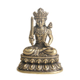Maxbell Bodhisattva Statue Tibetan Buddha Figurine Zen for Temple Desktop Ornament