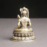 Maxbell Bodhisattva Statue Tibetan Buddha Figurine Zen for Temple Desktop Ornament