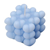 Maxbell Bubble Cube Candle Aromatherapy Candle ,6.5x6.5x7cm Women Gift Blue