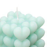 Maxbell Bubble Cube Candle Aromatherapy Candle ,6.5x6.5x7cm Women Gift Green