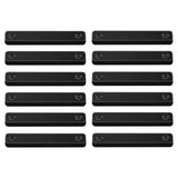 Maxbell 12Pcs Screen Window Clips Punch Free for Living Room Kitchen black