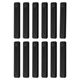 Maxbell 12Pcs Screen Window Clips Punch Free for Living Room Kitchen black