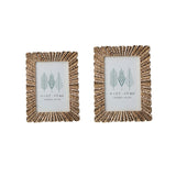 Maxbell Elegant Photo Frames Metal Picture Holder for Home Bedroom Living Room 6inches