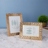 Maxbell Elegant Photo Frames Metal Picture Holder for Home Bedroom Living Room 6inches