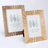 Maxbell Elegant Photo Frames Metal Picture Holder for Home Bedroom Living Room 6inches